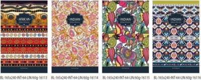 Okładka książki Notatnik ozdobny 165x240/64K linia FRESH