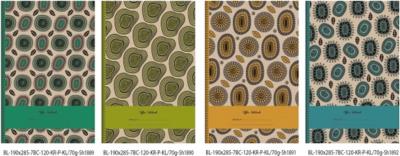 Okładka książki Notatnik ozdobny 190x285/120K kratka TW FRESH