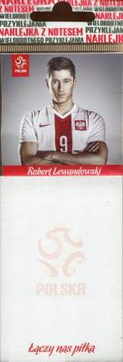 Opakowanie Notes naklejka Lewandowski