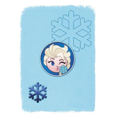 Notes pluszowy Emoji Kraina Lodu. Wydawca: Starpak. SmakLiter.pl Opakowanie Notes pluszowy Emoji Kraina Lodu