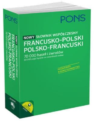 Okładka książki Nowy słownik współczesny fran-pol-fran PONS