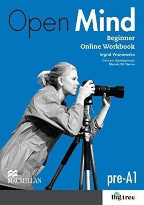 Okładka książki Open Mind Beginner A1 WB online (kod)