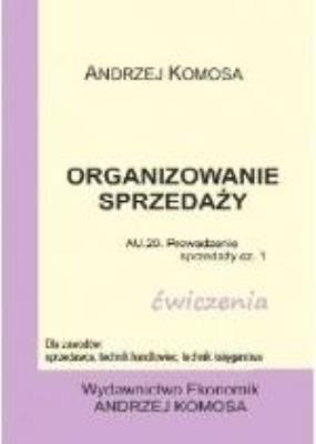 Okładka książki Org. sprzedaży ćw.cz.1 kwal. A.20/A.18 EKONOMIK