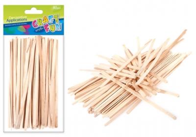Opakowanie Ozdoba dekoracyjna drewniane patyczki 80el