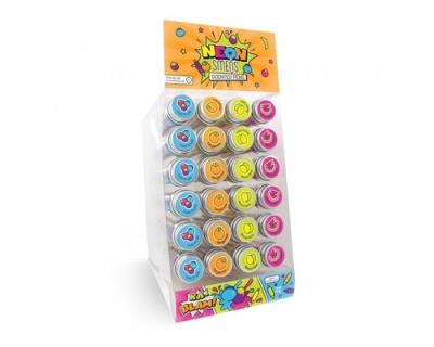 Opakowanie Pachnące Długopisy Żelowe Neonowe w tubie display 24 szyuki