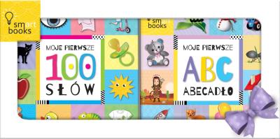 PAKIET RAMKA 2018FIRST MOJE PIERWSZE 100 SŁÓW + MOJE PIERWSZE ABC ABECADŁO. Autor: Opracowanie zbiorowe. SmakLiter.pl Okładka książki PAKIET RAMKA 2018FIRST MOJE PIERWSZE 100 SŁÓW + MOJE PIERWSZE ABC ABECADŁO