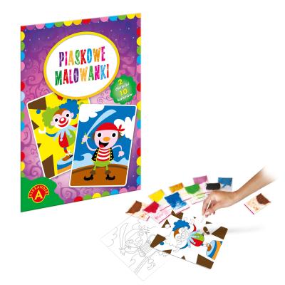 Opakowanie Piaskowe malowanki klaun, pirat
