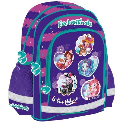 Plecak szkolny Enchantimals. Wydawca: Starpak. SmakLiter.pl Opakowanie Plecak szkolny Enchantimals