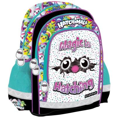 Plecak szkolny Hatchimals. Wydawca: Starpak. SmakLiter.pl Opakowanie Plecak szkolny Hatchimals