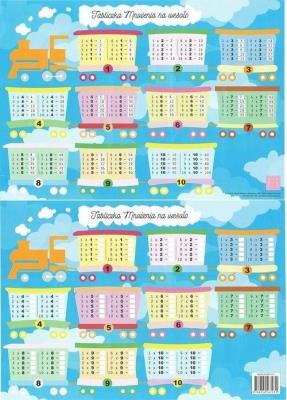 Opakowanie Podkładka na biurko. Tabliczka... Pociąg (10szt)