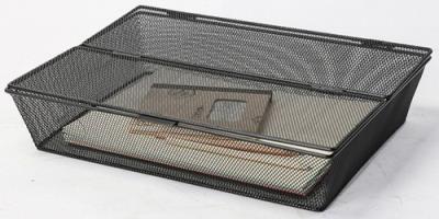 Pojemnik na dokumnety zamykany A4 metalowy czarny. Wydawca: Q-CONNECT. SmakLiter.pl Opakowanie Pojemnik na dokumnety zamykany A4 metalowy czarny