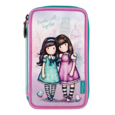 Opakowanie Potrójny Piórnik z wyposażeniem - Friend Walk...