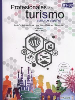 Okładka książki Profesionales del turismo B1-B2 Curso de espanol