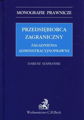 Okładka książki Przedsiębiorca zagraniczny