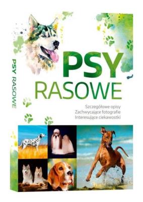 Psy Rasowe. Autor: Izabela Przeczek. SmakLiter.pl Okładka książki Psy Rasowe
