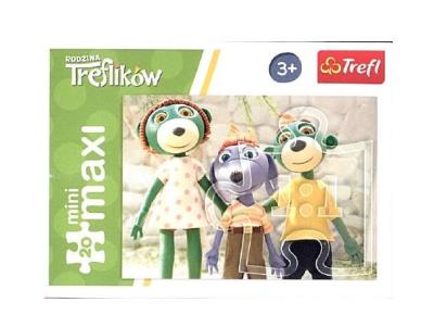 Opakowanie Puzzle 20 miniMaxi - Dzień pełen wrażeń 2 TREFL