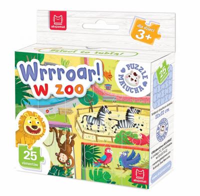 Opakowanie PUZZLE MALUCHA WRRROAR W ZOO