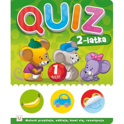Okładka książki Quiz 2 latka cz.1