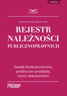Okładka książki Rejestr należności publicznoprawnych