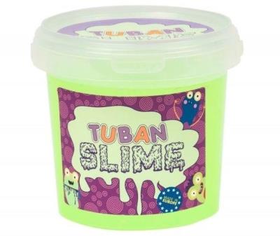 Opakowanie Slime brokat neon zielony 0,5kg TUBAN