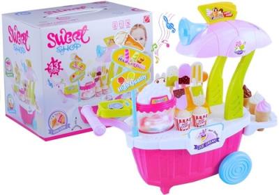 Opakowanie Słodki Sklep 43 akcesoria gra i świeci wózeczek
