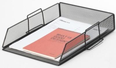 Szufladka na biurko metalowa łączona czarna. Wydawca: Q-CONNECT. SmakLiter.pl Opakowanie Szufladka na biurko metalowa łączona czarna