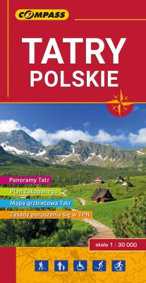 Okładka książki Tatry Polskie 1:30 000