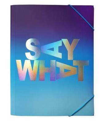 Opakowanie Teczka A4 z gumką Say What