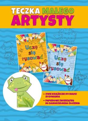 Okładka książki Teczka małego artysty