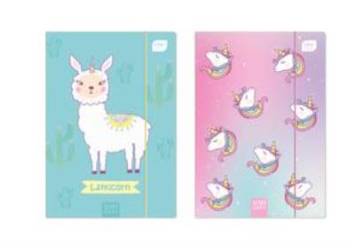 Opakowanie Teczka z gumką A4+ LUX UV Unicaty (10szt)