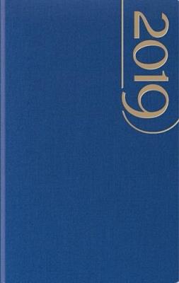 Opakowanie Terminarz 2019 Standard tygodniowy - niebieski