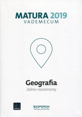 Vademecum 2019 LO Geografia ZR OPERON. Autor: Stasiak Janusz, Zaniewicz Zbigniew. SmakLiter.pl Okładka książki Vademecum 2019 LO Geografia ZR OPERON