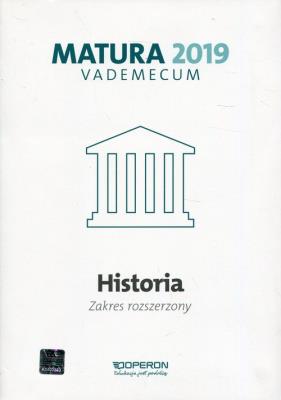 Vademecum 2019 LO Historia ZR OPERON. Autor: Antosik Renata, Pustuła Edyta, Tulin Cezary. SmakLiter.pl Okładka książki Vademecum 2019 LO Historia ZR OPERON