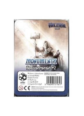 Valeria Wioski: Monumenty GFP. Wydawca: Games Factory Publishing. SmakLiter.pl Opakowanie Valeria Wioski: Monumenty GFP