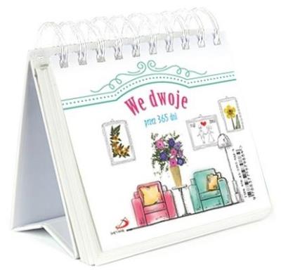 Okładka książki We dwoje przez 365 dni. Dla żony, dla męża