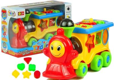 Opakowanie Wesoła Ciuchcia zabawka edukacyjna kształty kolory