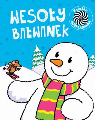WESOŁY BAŁWANEK RUCHOME OBRAZKI. Autor: Opracowanie zbiorowe. SmakLiter.pl Okładka książki WESOŁY BAŁWANEK RUCHOME OBRAZKI