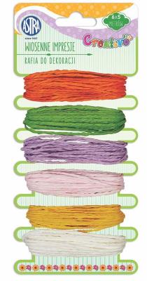 Opakowanie Wiosenne inspiracje rafia 6x5m.