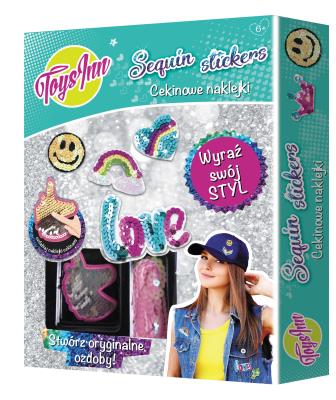 Opakowanie ZESTAW CEKINOWYCH NAKLEJEK STN 3233