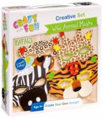 Opakowanie Zestaw kreatywny Maska Zwierzęta 20x20x5