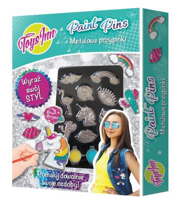 Opakowanie ZESTAW METALOWYCH PRZYPINEK STN 3234