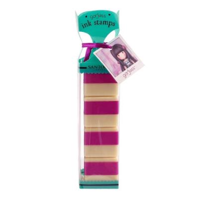 Opakowanie Zestaw stempli z tuszem - Rosebud