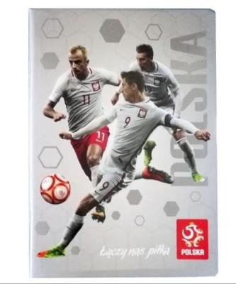 Opakowanie Zeszyt A5/80K kratka Hybrid PZPN (10szt)