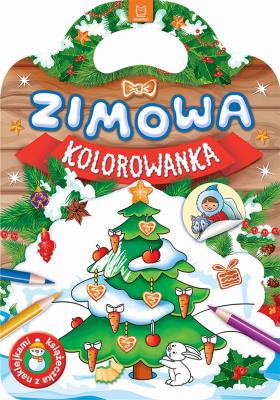 Okładka książki ZIMOWA KOLOROWANKA