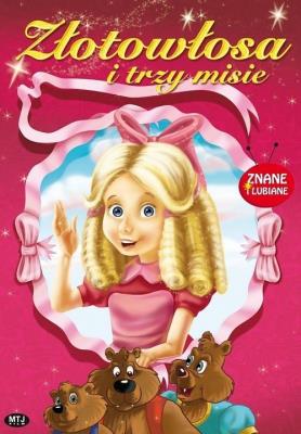 Złotowłosa i trzy misie. Autor: Howard E. Baker. SmakLiter.pl Okładka książki Złotowłosa i trzy misie