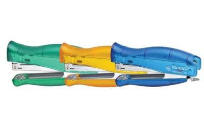 Opakowanie Zszywacz KANGARO Vertika-45 C-THRU +zszywki mix kolorów