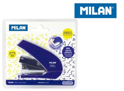 Opakowanie Zszywacz Milan 9 cm Energy Saving niebieski