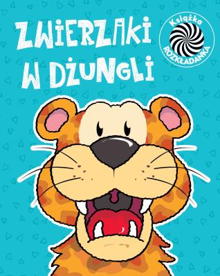 ZWIERZAKI W DŻUNGLI RUCHOME OBRAZKI. Autor: Opracowanie zbiorowe. SmakLiter.pl Okładka książki ZWIERZAKI W DŻUNGLI RUCHOME OBRAZKI