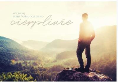 Opakowanie A Kartka składana - Wycisz się