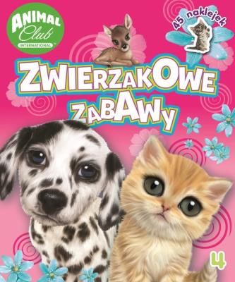Okładka książki Animal Club 4 Zwierzakowe zabawy